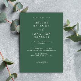 Convites Casamento Elegante Moderno Simples Clássico