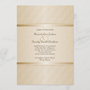 Convites Casamento elegante Monogrammed do alargamento