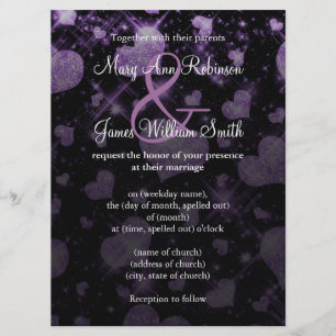 Convites Casamento Elegante Salve A Data Coração Purpura Br