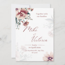 Convites Casamento Em