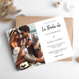 Convites Casamento em espanhol | Calliografia La Boda De Ph