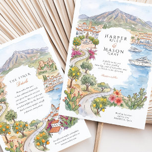 Convites Casamento em Marbella Espanha Costa del Sol Puerto