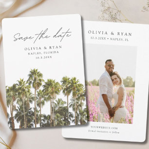 Convites Casamento em Naples Flórida Salve a Data