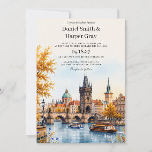 Convites Casamento em Praga República Tcheca