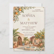 Casamento em Riad Marroquino | Zellige Marfim e Te