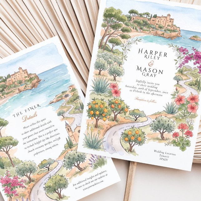 Convites Casamento em Tamarit Espanha (Criador carregado)