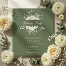 Casamento em Vinhedo com Aquarela de Rosa Branca