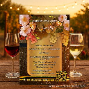 Convites Casamento em Vinhedo Feliz para Sempre