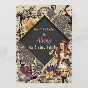 Convites Casamento em Wonderland