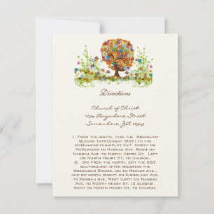 Convites Casamento Encantado do Branch do Lado da Floresta