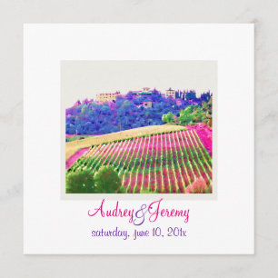 Convites Casamento entre PixDezines e Vinqueiro da Toscana/