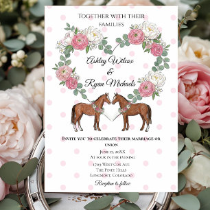 Convites Casamento Equestre de Cavalo