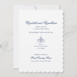 Convites Casamento Escalado do Buquê Bridal do Sketch Minim