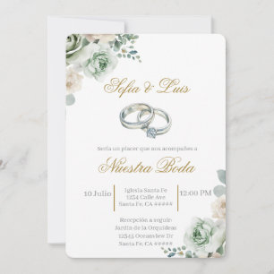 Convites Casamento Espanhol
