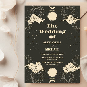 Convites Casamento Estelar Boho Tarot