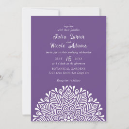 Convites Casamento Étnico Boho Floral Mandala Colorido Mode