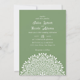 Convites Casamento Étnico Boho Floral Mandalá Colorido Mode