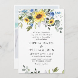 Convites Casamento Eucalyptus com Aquarela Elegante