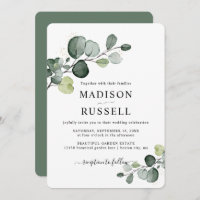 Casamento Eucalyptus Dourado Splatter Greenery