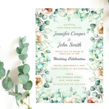 Casamento Eucalyptus Greenery Foliage Watercolor