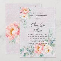 Casamento Eucalyptus, Peonies Rosa Elegante