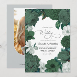 Convites Casamento Evergreen, Juniper & Snow White