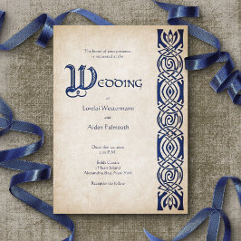 Convites Casamento Fantasia Celta Viking