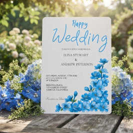 Convites Casamento Feliz Casamento Floral Romântico
