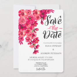Convites Casamento Feliz Romântico Floral Casamento
