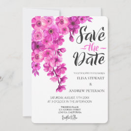 Convites Casamento Feliz Romântico Floral Casamento