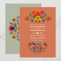 Casamento Fiesta de Arte Popular Mexicano Terracot