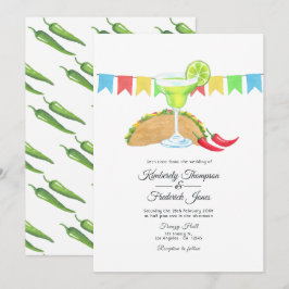 Convites Casamento Fiesta Taco 'bout Amor Mexicano