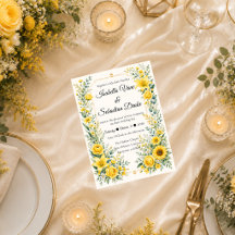 Casamento Flor de Girassol do Outono Radiante