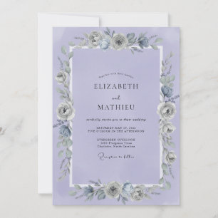 Convites Casamento Flor de Lavanda
