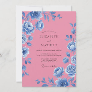 Convites Casamento Flor de Milho Magenta