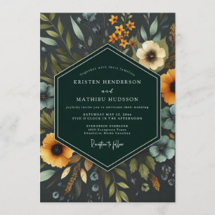 Convites Casamento Flor Nocturna Marigold