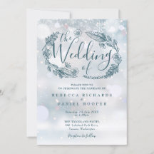Casamento Floral Boêmio Flocos de Neve de Inverno
