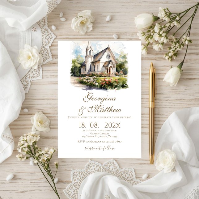 Convites Casamento floral Boho (Criador carregado)
