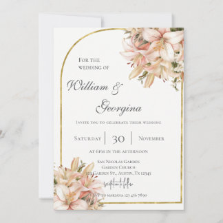 Convites Casamento floral boho
