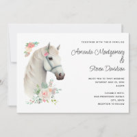 Casamento Floral Boho Boho, Cavalo Branco Elegante
