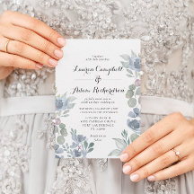 Casamento Floral Boho & Eucalipto Azul Empoeirado