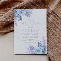 Casamento Floral Bonito, Dusty Blue