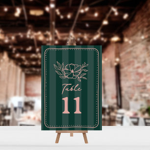 Convites Casamento Floral Botânico de Greve Verde