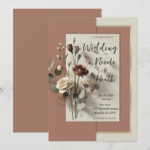 Casamento Floral Botânico Moderno de Mousser de Mo