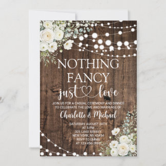 Convites Casamento Floral Branco Nada Chique Só Amor