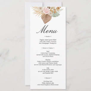Convites Casamento floral Chic Bohemian
