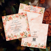 Casamento Floral Chic Watercolor Tudo Em Um