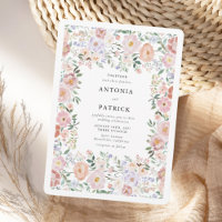 Casamento Floral Cor-de-Água Rosa-Rosa-EMMA