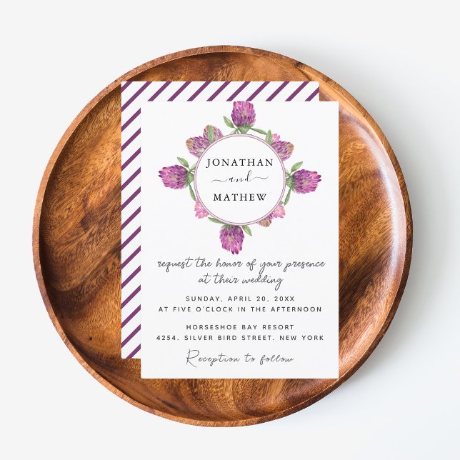 Convites Casamento Floral da Selva de Verão (Summer Jungle Watercolour Floral Wedding Supplies)