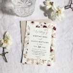Convites Casamento Floral de Flores Selvagens de Queda<br><div class="desc">Encontrem seus convidados para o casamento com suas Convidações de Casamento Floral de Flores de Queda.</div>
